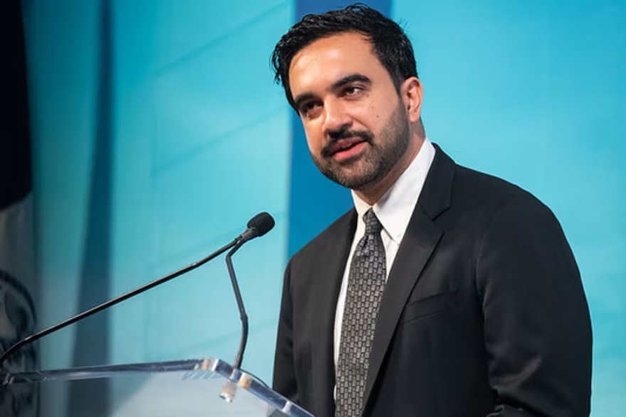 El alcalde de Nueva York, Zohran Mamdani es musulmán.
