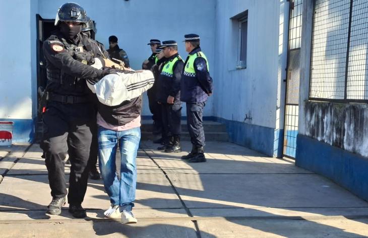 El traslado se realizó desde la Comisaría Seccional Once.